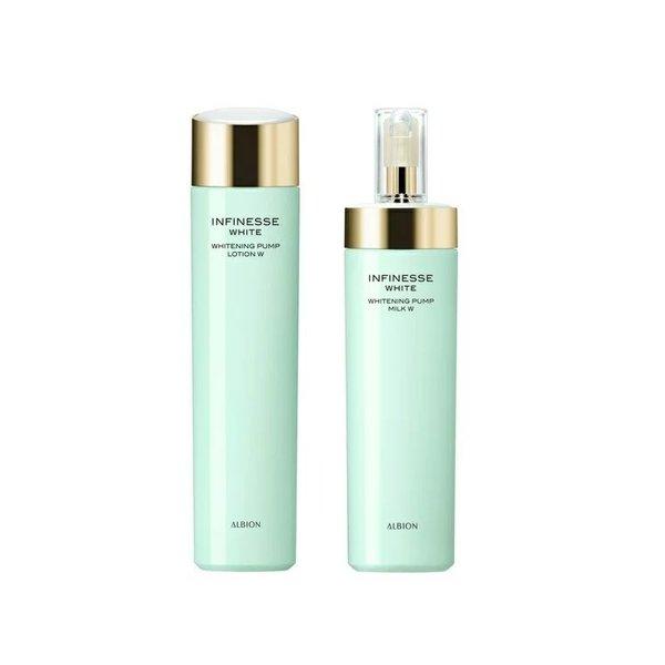 アンフィネスホワイト ホワイトニングパンプ ミルク ローション 2本