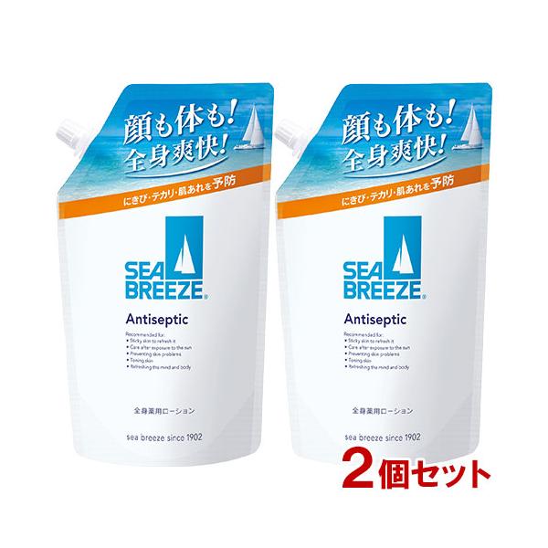 SEA BREEZE（シーブリーズ） 全身薬用ローション 詰替用 700mL×2個