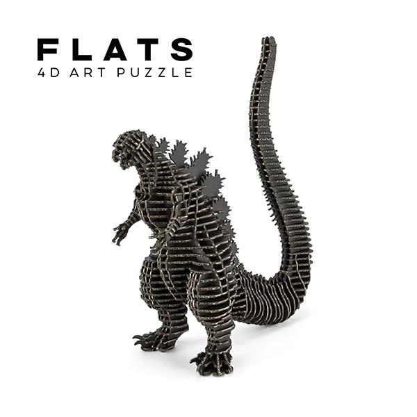 FLATS 4D アートパズル シン・ゴジラ(SHINGODZILLA287_black FLATS 4D アートパズル シン・ゴジラ(SHINGODZILLA287_black
