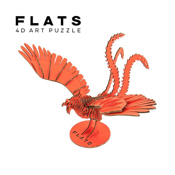 シャンタンアート 「鳳凰」 FLATS 4D アートパズル 鳳凰段 ほうおうだん