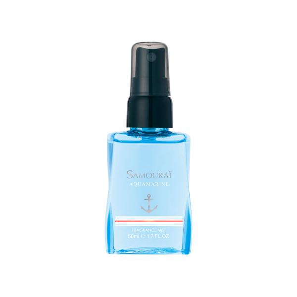 【SPRジャパン】サムライ アクアマリン フレグランスミスト ミニサイズ 50ml【追跡可能メール便対応6個まで】【宅急便コンパクト対応】