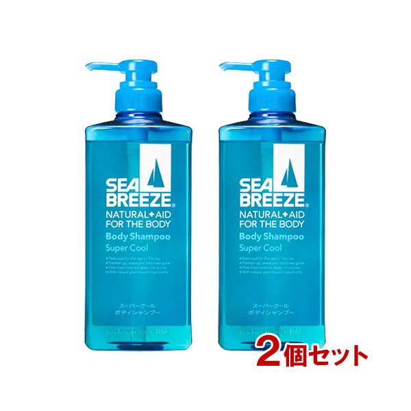 シーブリーズ スーパークール ボディシャンプー S 600ml×2個セット SEA