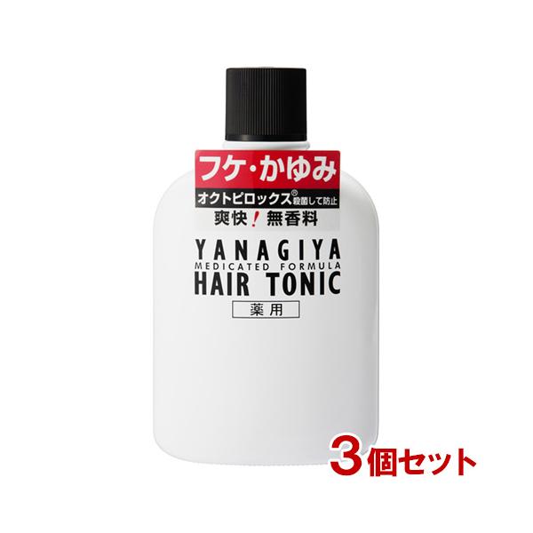 他サイト： 柳屋 薬用ヘアトニック フケ・かゆみ用 240mL×3個セット YANAGIYA HAIR TONIC 送料込の商品画像