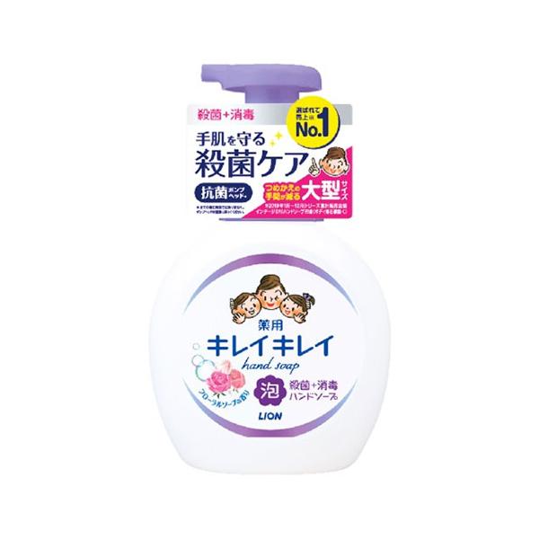 【3,980円以上で送料無料(※北海道は9,800円以上)】バイ菌から手肌を守るキレイキレイ薬用泡ハンドソープ[内容量] 500ml[発売元] ライオン株式会社[区分] 日本製・医薬部外品