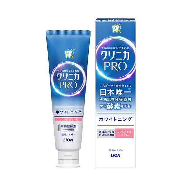 【3,980円以上で送料無料(※北海道は9,800円以上)】日本で唯一、歯垢を分解・除去する有効成分「酵素」配合の薬用ハミガキ。「ムシ歯、歯垢、歯周病（歯肉炎・歯周炎）、口臭、着色、歯石沈着」をケア。高濃度フッ素（1450ppm）配合。歯の...