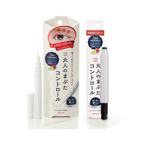 たるみが気になるはじめたまぶたに。加齢とともに下がってきたまぶたを持ち上げ、ふたえラインを作ることですっきりといた若々しい目元に。3種の保湿成分配合でお肌に潤いを与え、ひきしめ成分のローズエキス配合でお肌にハリを与えます。透明タイプ。上から...