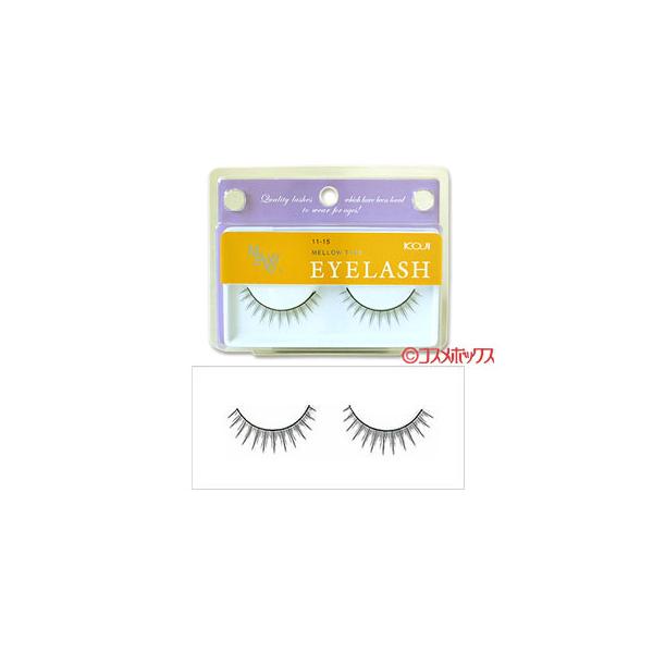 【3,980円以上で送料無料(※北海道は9,800円以上)】短い毛と長い毛がミックスされたデザイン。グラデーションになったメリハリ感が、目元を自然にぱっちりとみせます。太めのベース糸でアイラインを強調するタイプ。専用接着剤付。つけまつげ1組...