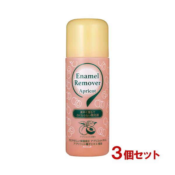 素早く落ちて白くなりにくい。爪にやさしい保湿成分(アプリコットオイル(アンズ核油)配合。アプリコット種子エキス(アンズ種子エキス)配合。)ネイルエナメルがすっきり落ちて、うるおいをのがさない。素早く落とせる除光液です。アプリコットの香り。コ...