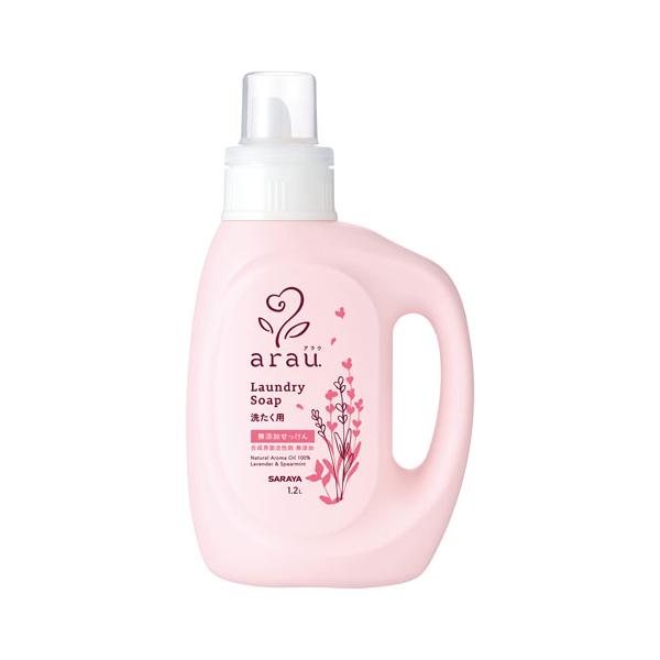 新品未使用　アラウ 洗濯 無添加せっけん 2L ×10袋&本体1.2L &仕上げ剤２回分セット arau. アラウ 無添加 洗濯用せっけん 本体 1.2L 液体洗剤 柔軟剤なし