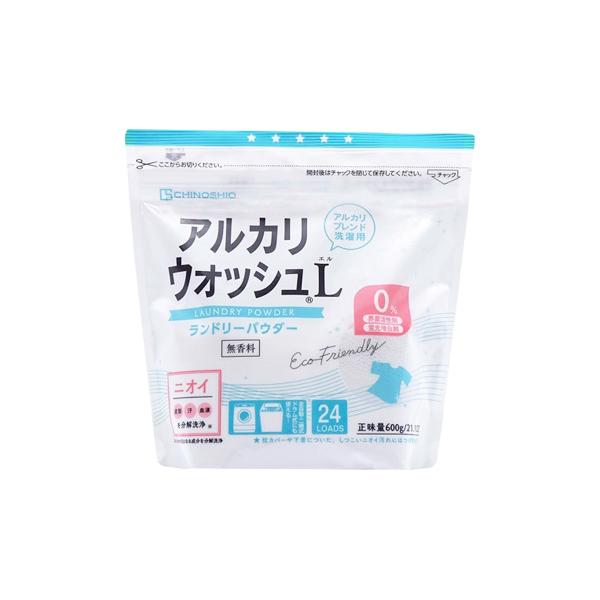 他サイト： 地の塩 アルカリウォッシュL ランドリーパウダー 無香料 600g ナチュラルクリーニング ちのしお(CHINOSHIO)の商品画像