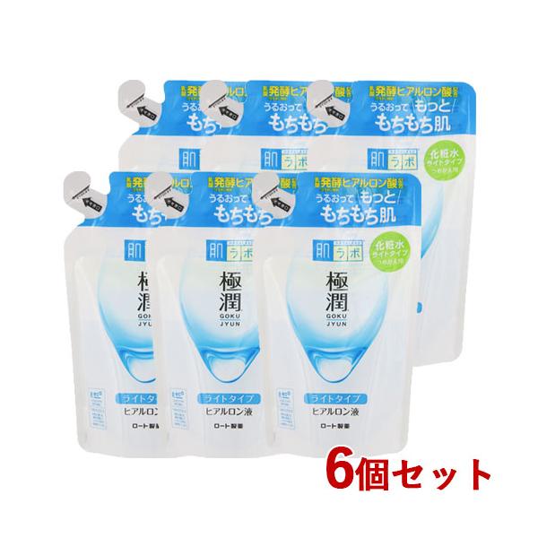 肌ラボ 極潤ヒアルロン液 ライトタイプ つめかえ用 化粧水 170mL×6個