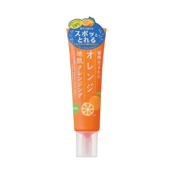 植物生まれ （オレンジ） 頭皮 クレンジング 無添加 植物生まれのオレンジ地肌クレンジングN 130g 送料無料 頭皮ケア 地肌ケア ノンパラベン