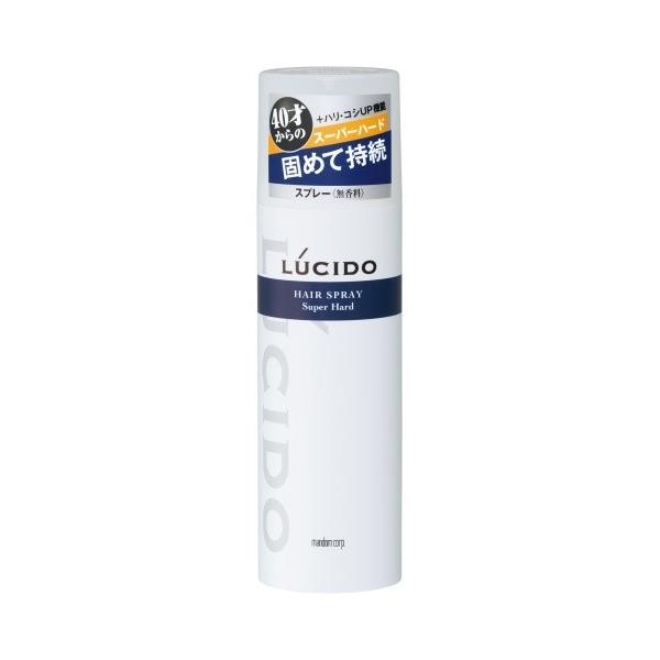 LUCIDO ヘアスプレー ニオイ対策 4本セット LUCIDO ルシード ヘアスプレー スーパーハード 無香料 285g 3本