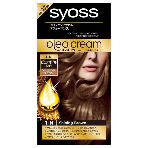 syoss(�T�C�I�X) �I���I�N���[��(1N �V���C�j���O�u���E��) 50g+50g