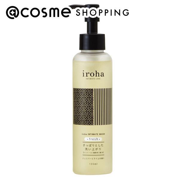 他サイト： 「ポイント10%バック 2月15日」iroha INTIMATE CARE iroha INTIMATE WASH fresh(ジュニパーとライムの香り) 135mlの商品画像
