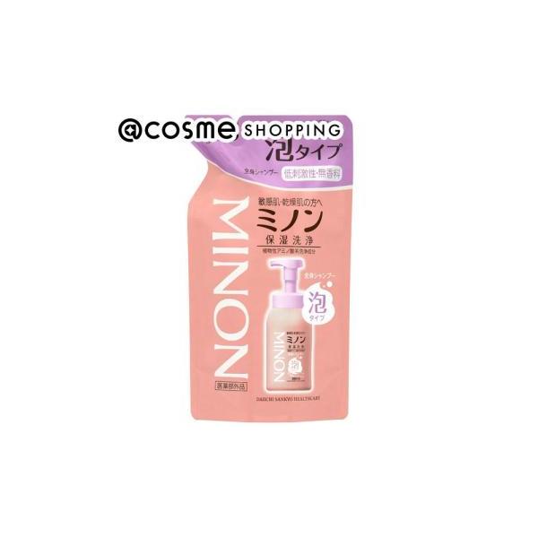 他サイト： ミノン ミノン全身シャンプー泡タイプ(詰替え/無香料) 400mLの商品画像