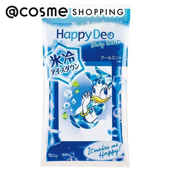 2月27日 ポイント10 マンダム ハッピーデオ ボディシート アイスダウン クールミント ボディ用デオドラント 制汗剤 アットコスメショッピングpaypayモール店 通販 Paypayモール
