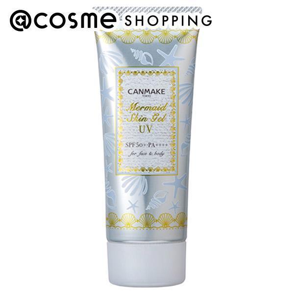SPF50＋、PA＋＋＋＋。化粧水感覚で最強UVカット。美容液成分83％配合で、洗顔後すぐに使える日焼け止めジェル。顔・からだ用。洗顔料で落とせます。白色トーンアップタイプ。日焼け対策・ケア ＞ 日焼け止め ＞ その他日焼け止め