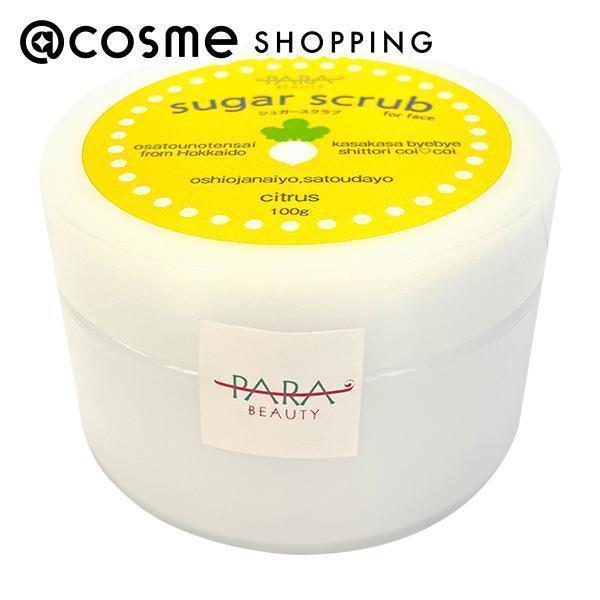 北海道産てんさい糖と食用油を理想的な割合で配合したフェイス用シュガースクラブ。洗顔後の濡れたお肌になじませ、すっと粒が溶けたら洗い流すだけの簡単ケア。お肌の水分と皮脂のバランスを整え、古い角質や毛穴の黒ずみを取り除きしっかりと保湿。角質がや...