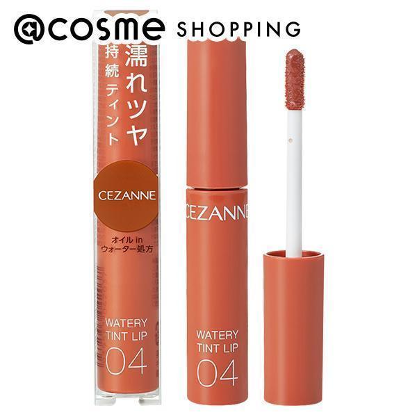 セザンヌ ウォータリーティントリップ 04 キャメルオレンジ 口紅 リップグロス 21bc アットコスメショッピングpaypayモール店 通販 Paypayモール