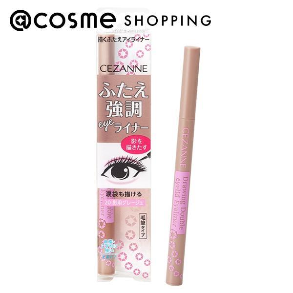 他サイト： 「ポイント10%バック 12月13日〜16日1:59」セザンヌ 描くふたえアイライナー(20 影用グレージュ) 0.5ml  _23BeCの商品画像