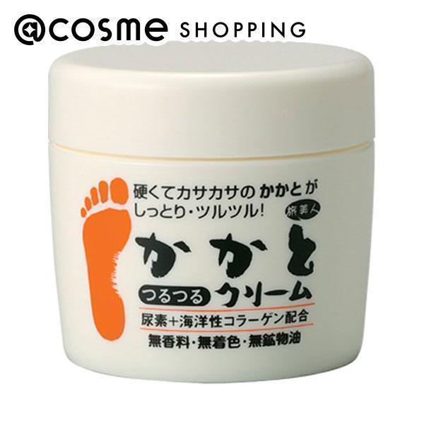 かかとクリーム 100g アズマ商事 かかとつるつるクリーム 膝 肘 踵 角質 クリーム 旅美人 10%OFF