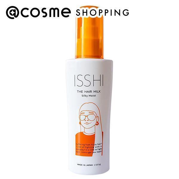 他サイト： 「ポイント10％バック 12月20日〜21日」ISSHI ザ ヘアミルク シルキーモイスト(本体) 50mm×35mm×180mm /111ｇの商品画像