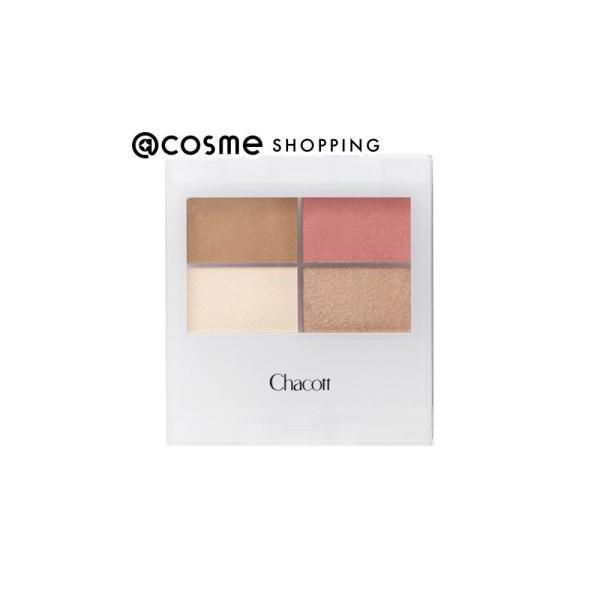 シェードカラー・ミディアムカラー・ニュアンスカラー・スパークルカラーの4色が1つにまとまったメイクパレットです。アイシャドウだけでなく、アイブロウやシェーディングとしても使えるカラーが入っているので、眉から目元まで、パレット1つでアイメイク...