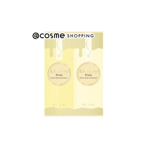 【セット内容】・アンドハニー ピクシー モイストシルキー シャンプー 10ml・アンドハニー ピクシー モイストシルキー ヘアトリートメント 10gハチミツを独自の黄金比率で配合。製品の90％以上を保湿・保護成分で構成。シャンプー・ヘアケア...