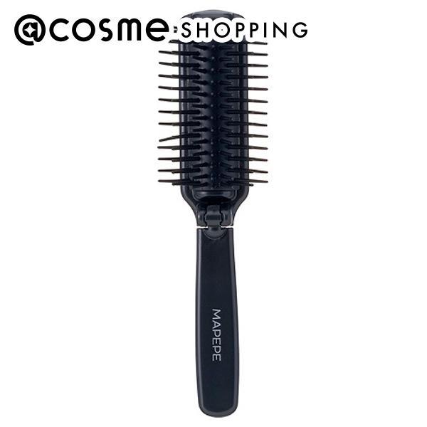 イヤなパチパチを防ぎ、静電気から髪を守る。静電気除去により髪のダメージを軽減。導電性ポリエステル、ステンレス鋼除電繊維、2つの除電システムで静電気を除去！ブラシの静電気を除去し、ブラッシングによる髪のフワつき、パチパチを抑えます。持ち運びし...