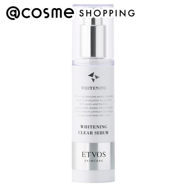 シミを防ぎ＊、くすみ**に立ち向かう美容液（* メラニンの生成を抑え、シミ・そばかすを防ぐ）（** 乾燥による）美白※1有効成分であるトラネキサム酸が、メラニンの生成を抑え、シミ・そばかすを防ぎ、エトヴォスのキー成分であるヒト型セラミド※2...