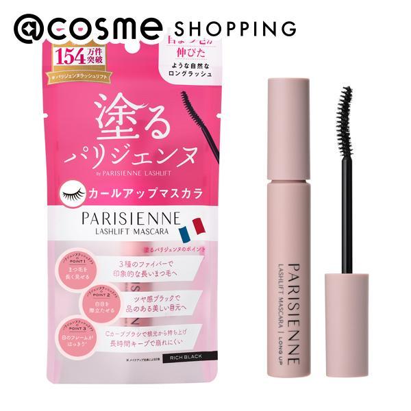 パリジェンヌラッシュリフトのような上向きまつ毛が続く。カールキープ×ロングマスカラ。自まつ毛が2倍の長さになったかのような、繊細でほどよい束感。白目をクリアに見せ、目のフレームを際立たせる艶感ブラック。水・汗・涙に強く、にじみにくいウォータ...