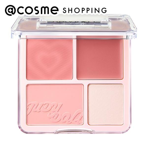 JUDYDOLL わがままチークハイライター(本体 02 あま顔ピーチ) 9g