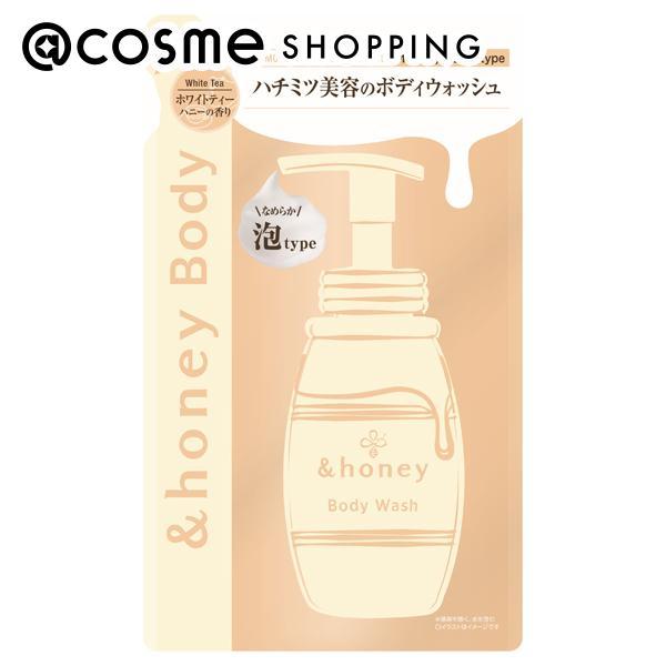 ハチミツ由来の洗浄成分＊1でやさしく汚れを洗い落とすハチミツ美容泡ボディウォッシュ。製品の90%以上を保湿&amp;天然由来成分＊2で構成※1し、ハチミツ＊3や高保湿ヒアルロン酸＊4・アルガンオイル＊5などのうるおい成分※2を配合。キメ細か...
