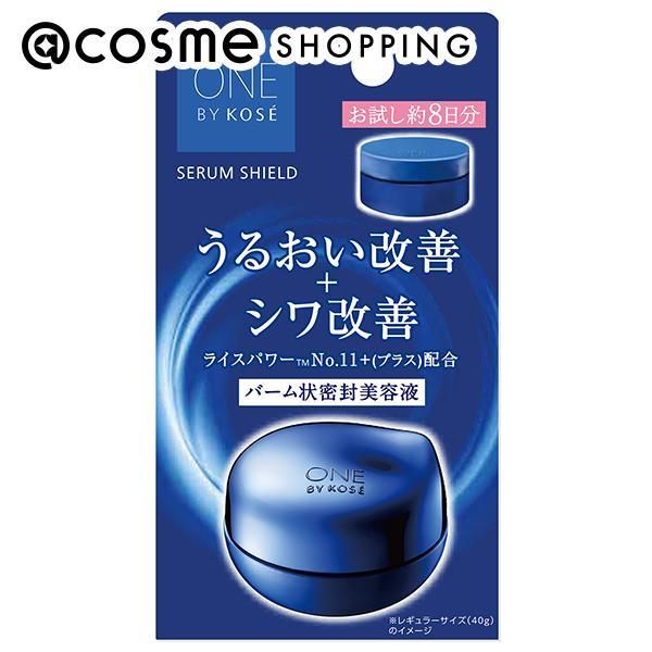 根深い渇きに高保湿膜。うるおい改善+シワ改善。高保水密封バーム。【販売名】ONE  BY  KOSE  セラム シールド(医薬部外品)スキンケア・基礎化粧品 ＞ フェイスオイル・バーム ＞ フェイスオイル・バーム