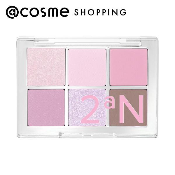 Nousページ　アイカラーパレット×4 2aN（トゥーエーエヌ） ベターミーアイパレット(本体 14 スラッシュ