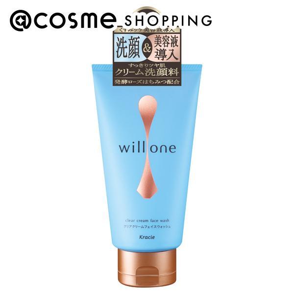 ポイント10%バック 2月5日」willone クリアクリームフェイスウォッシュ