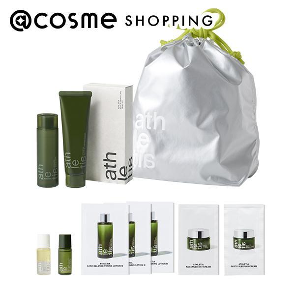 【セット内容】・ＡＴＨＬＥＴＩＡ　スカルプ＆ヘアケア　トライアルキット（50mL、50g/現品）└スカルプケア シャンプー 50mL ×1本、スカルプ＆ヘア トリートメント 50g ×1本・リペアヘアオイル サンプル（5mL/サンプル）・コ...