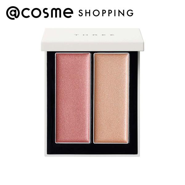 【新品】THREE シマリング グロー デュオ R X01 限定 THREE シマリング グロー デュオ R(X01【限定】) 5.2g : アットコスメ