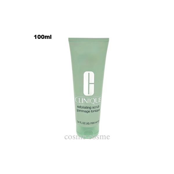 ■メーカークリニーク 　　■商品名エクスフォリエーティング　スクラブ　100ｍｌ 　■内容量50ml■商品説明 爽快感のあるオイルフリーのスクラブ。古い角質をさっと落とし、肌をリフレッシュ。ザラつきやベタつきを解消します。スキンタイプ3・4...