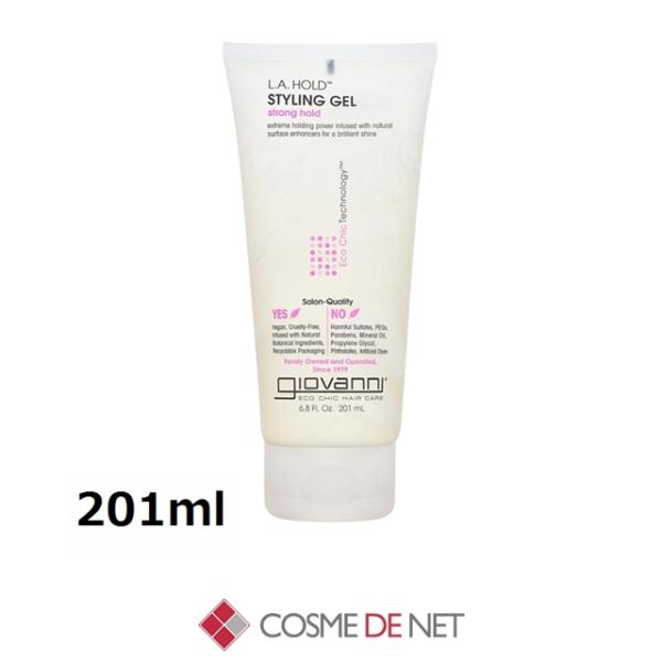 giovanni　L.A. ホールドヘアスタイリングジェル　201mL　4本 giovanni（ジョヴァンニ） 並行輸入品 L.A. ナチュラル ヘア