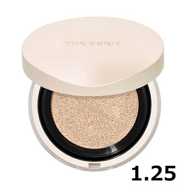 ［1.25 ライトベージュ］ザ セム カバーパーフェクション コンシーラー クッション リニュー 12g the SAEM クッションファンデーション メール便可