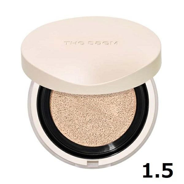 ［1.5 ナチュラルベージュ］ザ セム カバーパーフェクション コンシーラー クッション リニュー 12g the SAEM クッションファンデーション メール便可