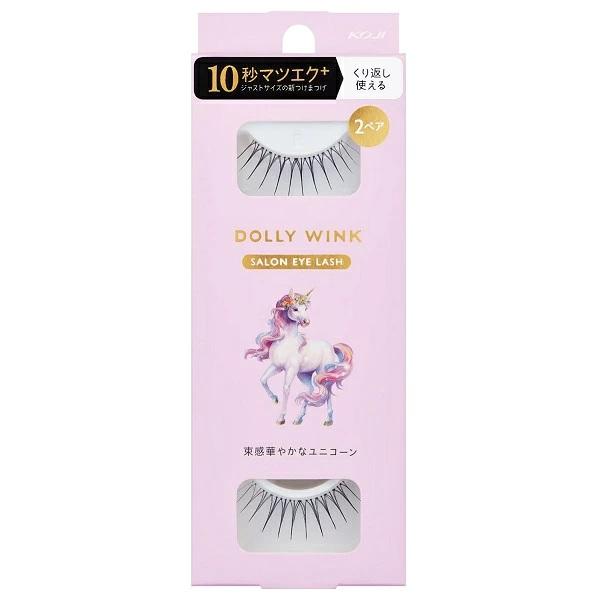 ドーリーウインク サロンアイラッシュ No.23 束感華やかなユニコーン 中央用 コージー つけまつげ メール便可