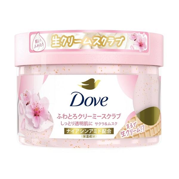 ダヴ クリーミースクラブ サクラ&ムスク 298g ダブ ボディスクラブ
