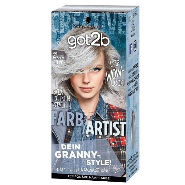 got2b ゴットゥービー カラークリーム グラニーシルバー 1セット