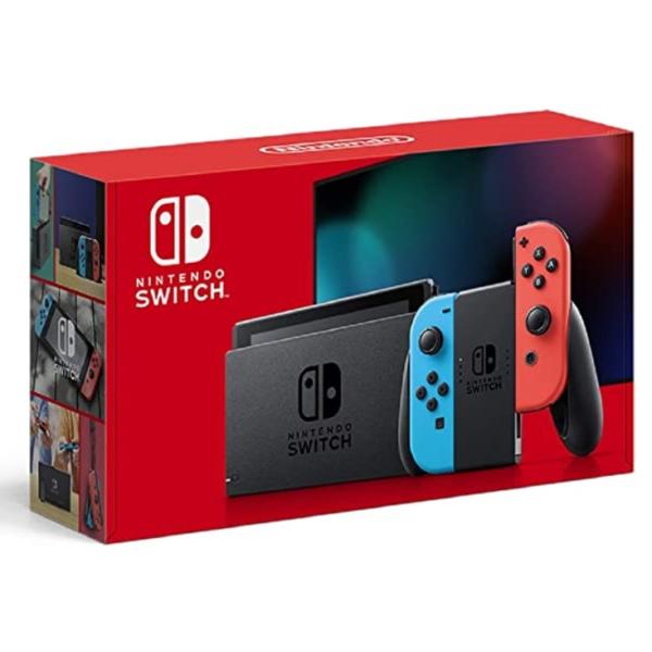 Nintendo Switch Joy-Con(L) ネオンブルー/(R) ネオンレッド HAD-S-KABAA (バッテリー強化モデル)※量販店舗印付の場合があります、商品情報ご覧ください。