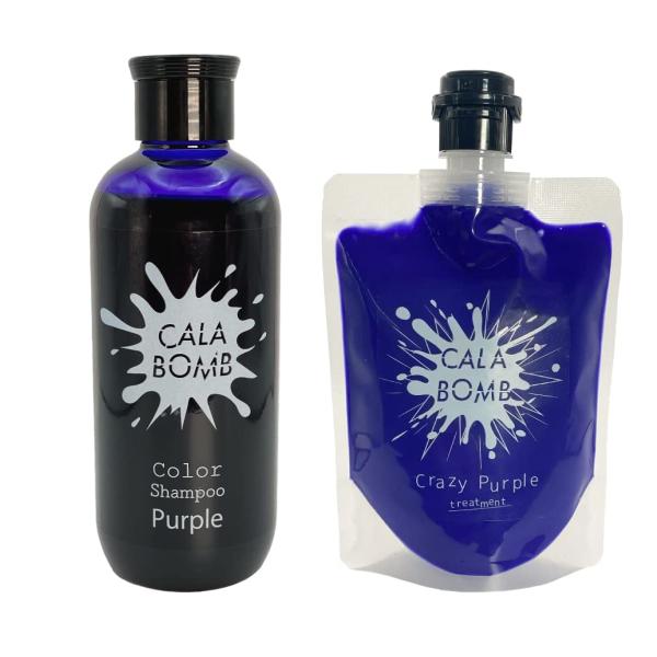 カラボム カラーシャンプー ムラサキ 250ml カラートリートメント