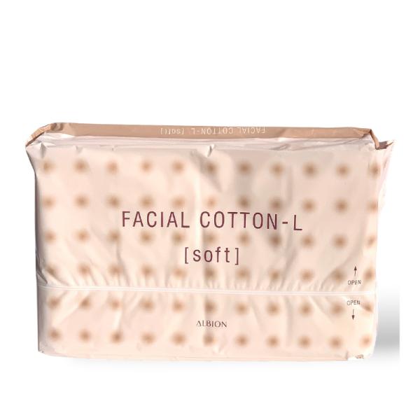ブランド：アルビオン ALBION商品名：フェイシャルコットン L (ソフト)内容量：120枚生産国：日本種類：コットン商品説明：赤ちゃんの肌にも使える安全性が認められた、肌にやさしく、使いやすいコットンです。メーカー：アルビオン画像につい...