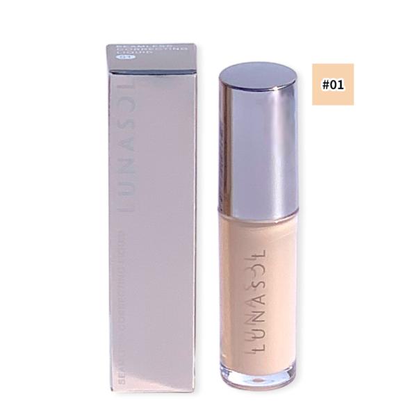 ブランド：ルナソル LUNASOL商品名：シームレスコレクティングリクイド #01 Vanilla Beige内容量：5.3g生産国：日本種類：コンシーラー商品説明：光で肌を自在に仕立て、色ムラやシミをカバー。自然に溶け込み美しい肌に。カラ...